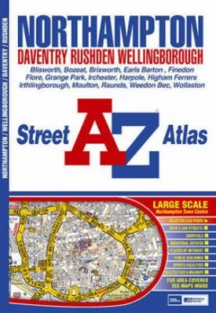 Image of Northampton and Wellingborough Street Atlas Paperback