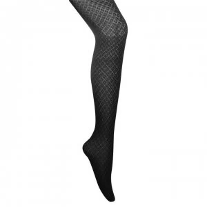 image of Wolford Gabrielle Denier 50 Tights - 7005 Black