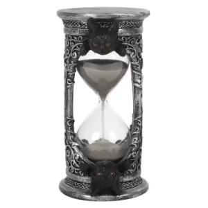 Image of Black Cat Hourglass Timer