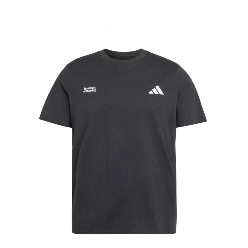 Image of T-Shirt adidas Run Essentials Graphic Noir Male S
