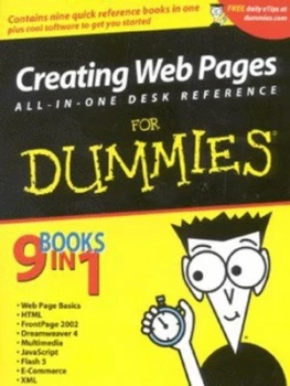 Image of Creating Web Pages All-in-One Desk Reference for Dummies by Emily A. Vander Veer Paperback