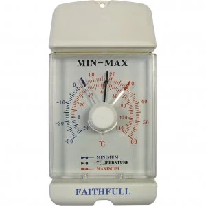 Image of Faithfull Dial Max-Min Thermometer