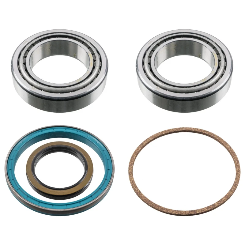 Image of FEBI BILSTEIN 177688 Wheel bearing kit with gaskets/seals, Front Axle Wheel Bearing Kit (654)
