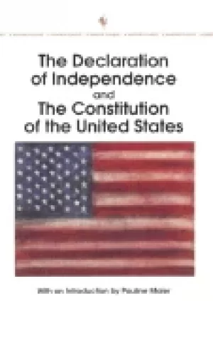 Image of declaration of independence and the constitution of the united states