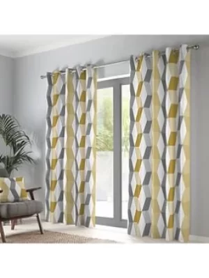 image of Fusion Magna Eyelet Curtains