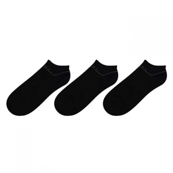 Image of DKNY 3 Pack Jefferson Liner Socks Mens - Black