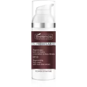 Image of Bielenda Professional Supremelab Power of Nature Restoring Cream with Snail Extract SPF 15 50ml