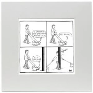 Image of Off the Leash Split Art Print