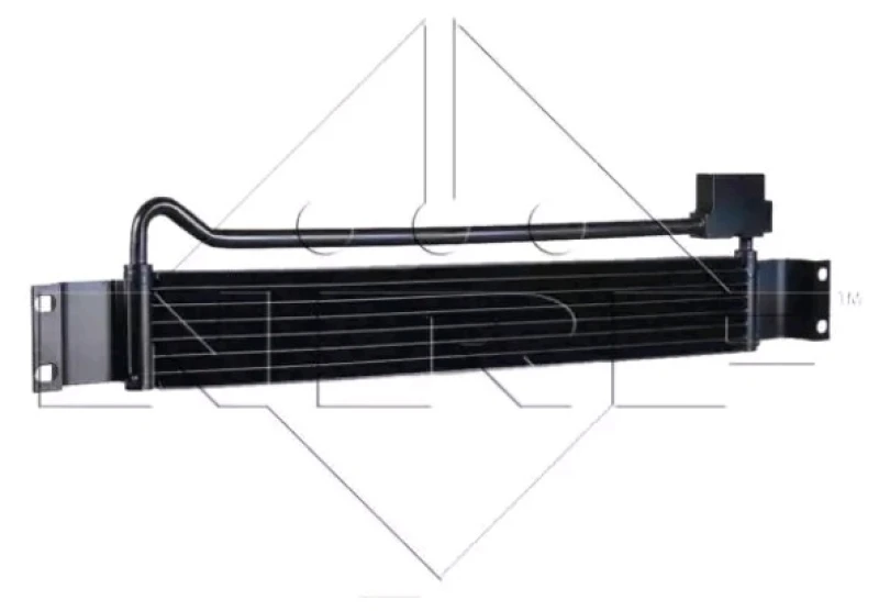 Image of NRF 31232 Oil Cooler Oil Cooler,engine oil (469)