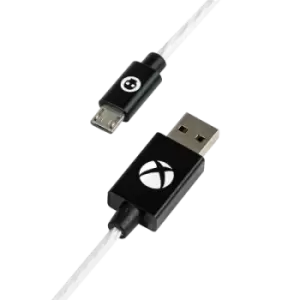 Image of Official Xbox One LED Micro USB Charge Cable for Multi Format and Universal