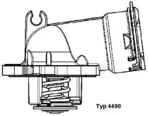 Image of Thermostat (W.H.) 4490.87D by Wahler
