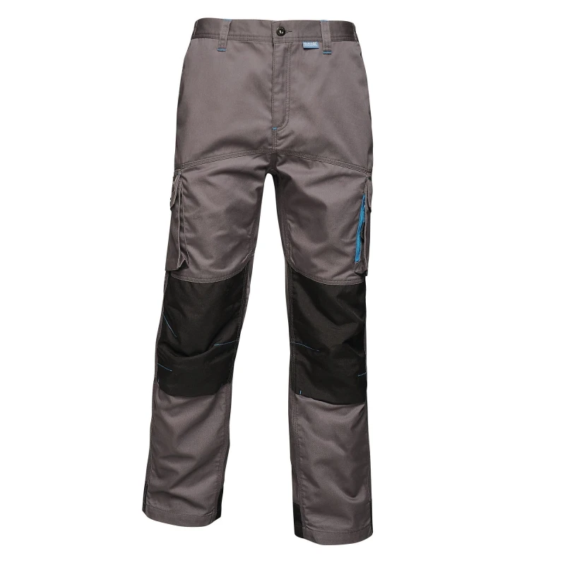 Image of Tactical Threads Mens Heroic Hardwearing Workwear Trousers 38 - Waist 38' (96.5cm), Inside Leg 31' Iron TRJ366-7NV-40R