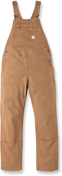 Image of Carhartt Rugged Flex Relaxed Fit Canvas Ladies Coverall, brown, Size XS for Women