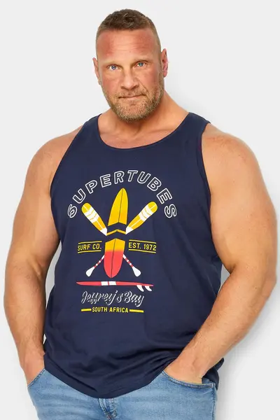 BadRhino Vest Top Blue