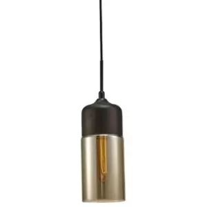 image of Design suspension Mia Black 1 bulb 47cm