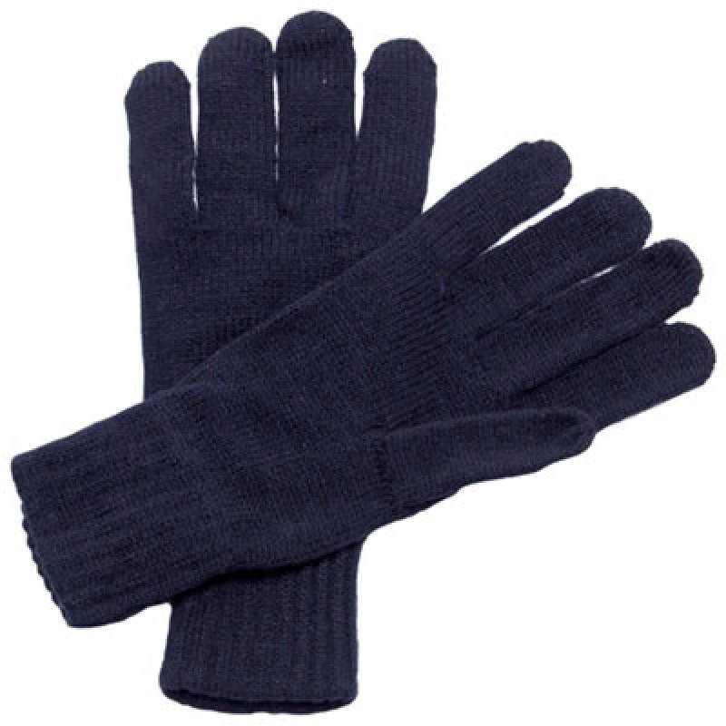 Image of Regatta Professional Unisex Knitted Winter Gloves Navy (One Size)