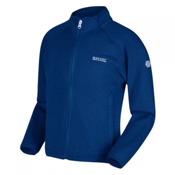 Image of Regatta Blue Kids Highton Lite' Full Zip Softshell Jacket - age 3-4