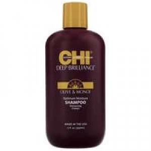 image of CHI Deep Brilliance Olive and Monoi Optimum Moisture Shampoo 355ml