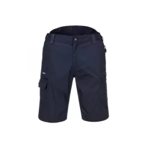 Image of Portwest Mens KX3 Ripstop Shorts (30S) (Dark Navy)