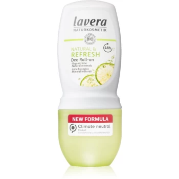 image of Lavera Natural and Refresh Roll On Deodorant 50ml