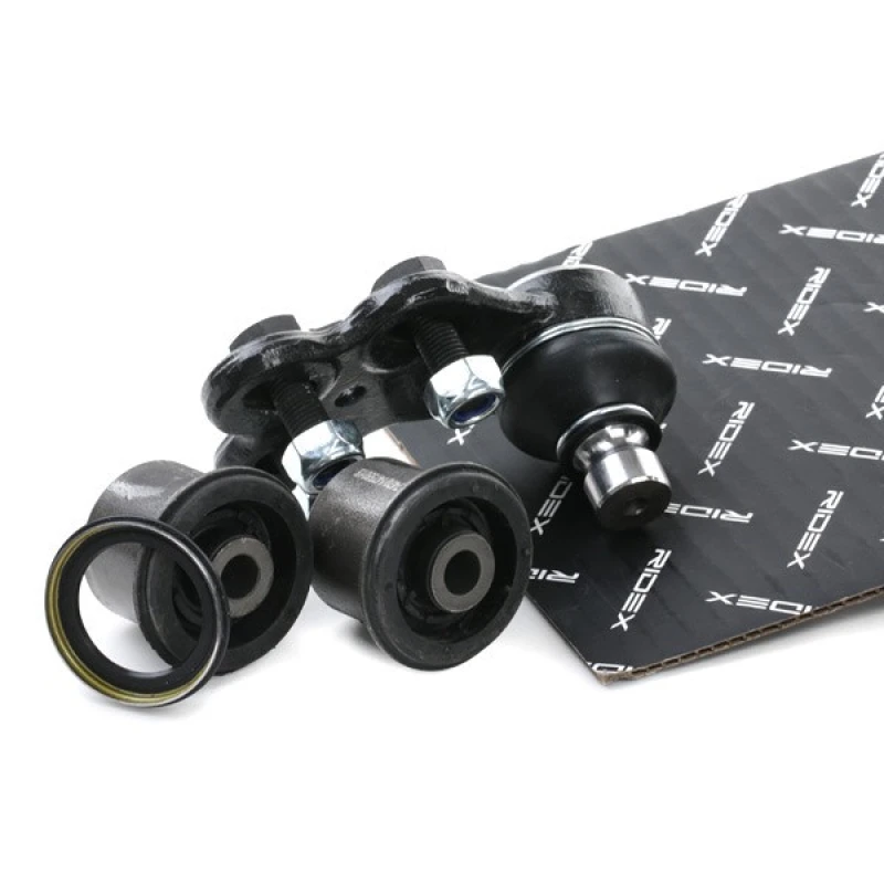 Image of RIDEX 771R0017 Repair Kit, wheel suspension Front Axle Left, with rubber mount Repair Kit,wheel suspension (771)
