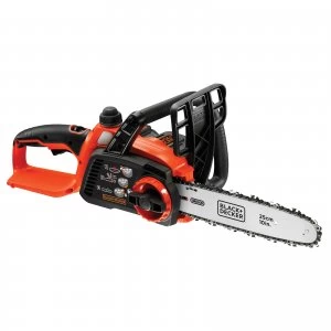 image of Black and Decker GKC1825L 18v Cordless Chainsaw 250mm 1 x 2ah Li-ion Charger