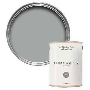 Image of Laura Ashley Slate Matt Emulsion Paint, 5L