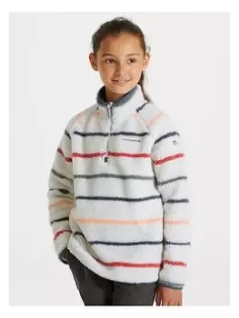 Image of Craghoppers Kid's Reagan Half Zip Fleece, Grey, Size 13 Years, Women