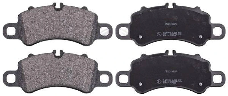 Image of A.B.S. 35223 Brake pad set prepared for wear warning indicator Brake Pad Set,disc brake (402)