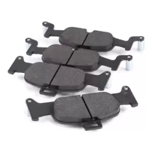 FEBI BILSTEIN Brake pad set 170237 Brake pads,Brake pad set, disc brake TOYOTA,AURIS (NRE15_, ZZE15_, ADE15_, ZRE15_, NDE15_)