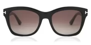 image of Tom Ford Sunglasses FT0614 LAUREN-02 Polarized 01H