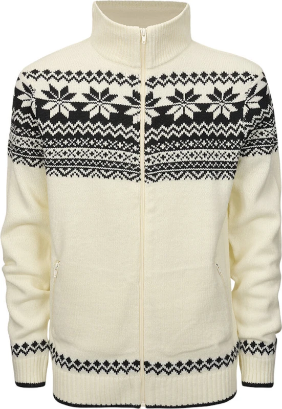 Image of Brandit Norweger Zip Pullover, black-white, Size 2XL for Men