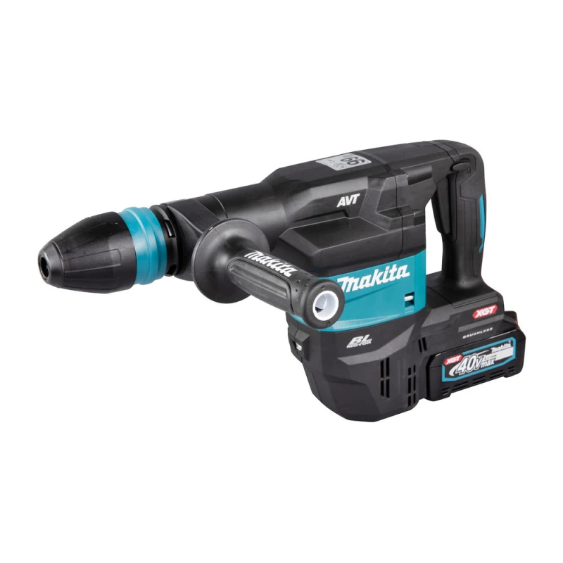 Image of Makita HM001G 40v Max XGT Cordless Brushless Demolition Hammer HM001GD202 Batteries: 2 x 2.5ah Li-ion