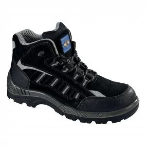 Image of Rock Fall ProMan Boot Size 10 Suede Fibreglass Toecap Black PM4020 10