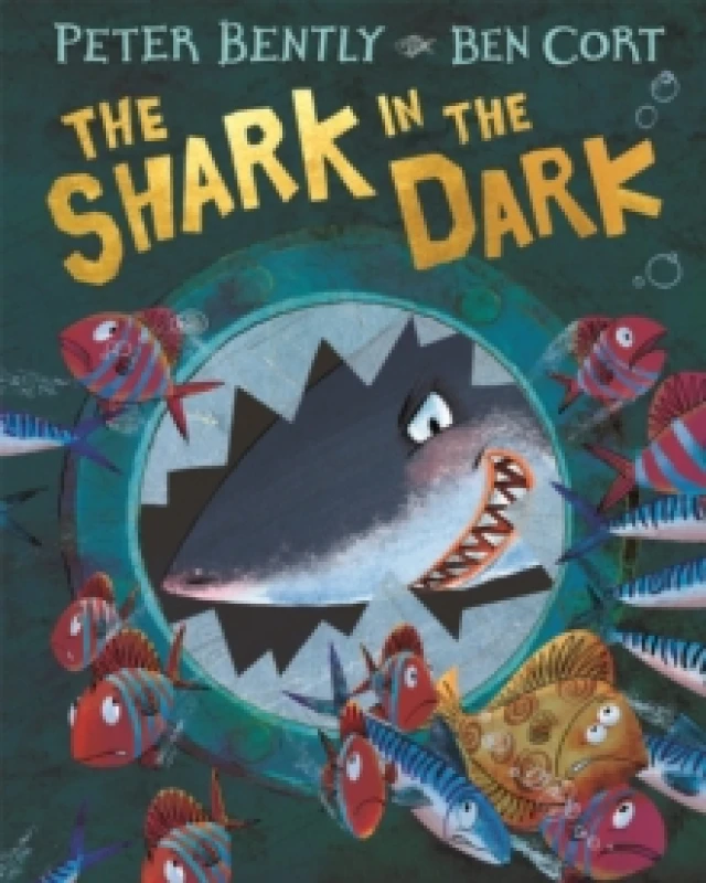 Image of Peter Bently The Shark in the Dark Book Multi unisex