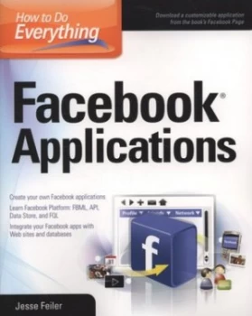Image of Facebook Applications by Jesse Feiler Paperback