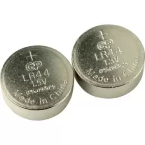 image of GP Batteries A76 / LR44 Button cell LR44 Alkali-manganese 110 mAh 1.5 V 2 pc(s)