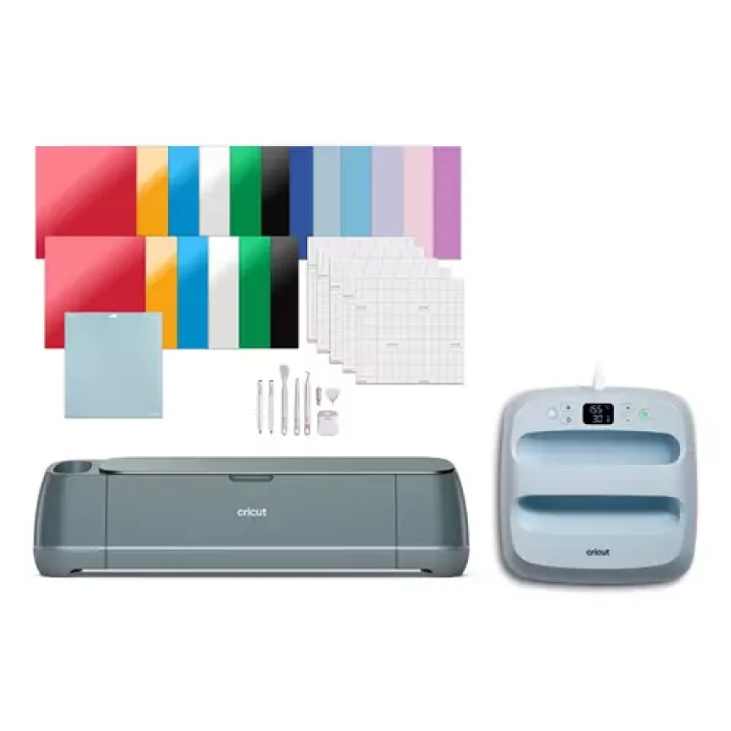 Image of Cricut Maker 4 Ultra Bundle Smart Cutting Machine - Sage Green