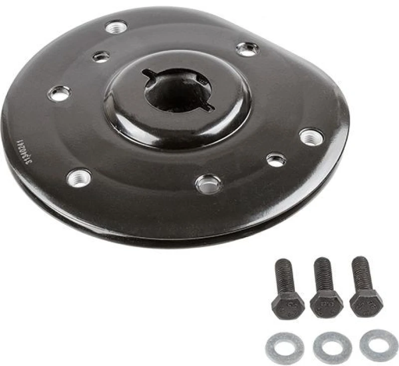 Image of LEMFORDER 37766 01 Top strut mount Front Axle Right, without ball bearing Suspension Strut Support Bearing (1180)