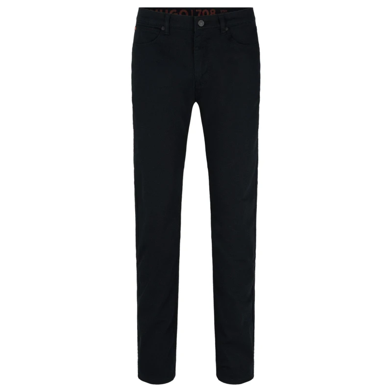 Image of Hugo 708 Slim Jeans - Black 38 R