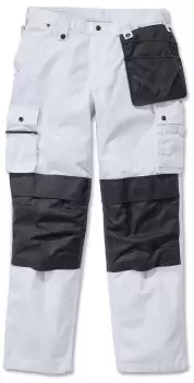 Image of Carhartt Multi Pocket Ripstop Pants, white, Size 28, white, Size 28