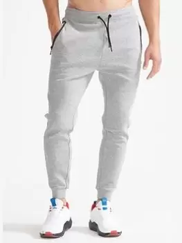 Image of Superdry Training Gymtech Jogger, Grey Marl Size M Men