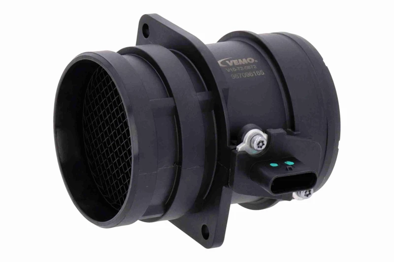 Image of VEMO V10-72-0872 Mass air flow sensor Q+, original equipment manufacturer quality Air Mass Sensor (3926)