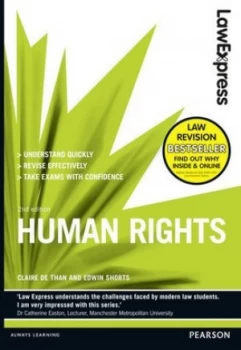 Image of Human Rights by Claire De Than Paperback