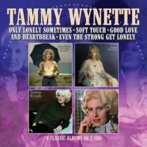 Image of Only Lonely Sometimes/Soft Touch/Good Love and Heartbreak/Even 4 Classic Albums On 2s by Tammy Wynette CD Album