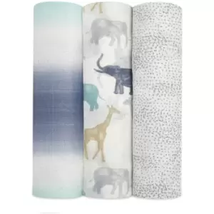Image of aden + anais Silk Soft Swaddles - Expedition (3 Pack)
