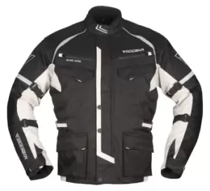 Image of Modeka Jacket Tarex Black Dark Grey 3XL