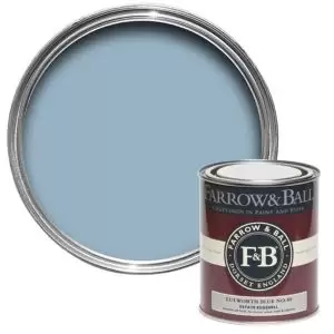 Image of Farrow & Ball Estate Lulworth Blue No. 89 Eggshell Paint, 750Ml