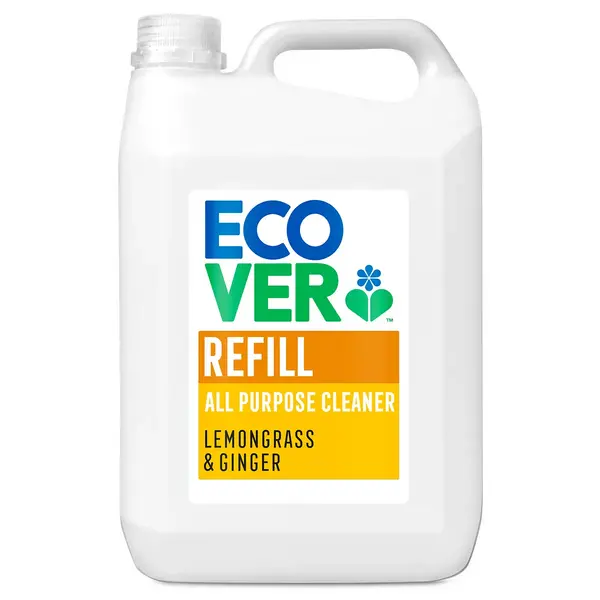 image of Ecover All Purpose Cleaner Refill Lemon & Ginger 5L