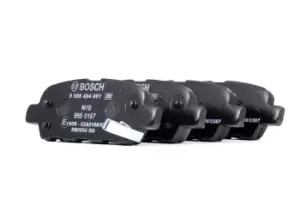 Image of Bosch Brake pad set SUZUKI 0 986 494 861 AY060NS026,D40609N00C,5580077K02